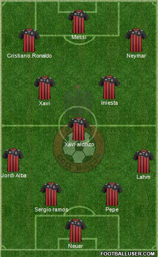 OGC Nice Côte d'Azur Formation 2012