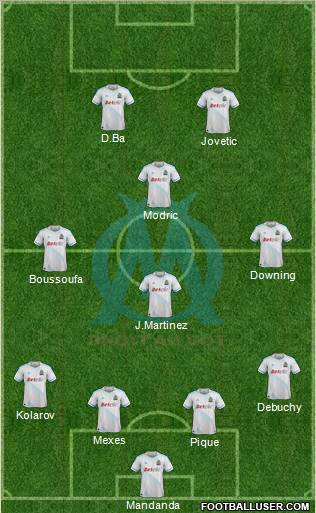 Olympique de Marseille Formation 2012