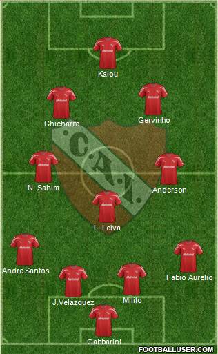 Independiente Formation 2012