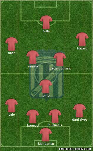 Olympique Mostakbel Arzew Formation 2012