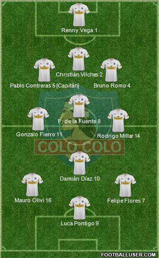 CSD Colo Colo Formation 2012