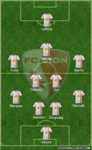 FC Sion Formation 2012