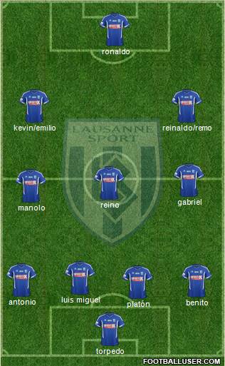 FC Lausanne-Sport Formation 2012