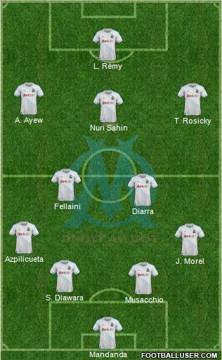 Olympique de Marseille Formation 2012