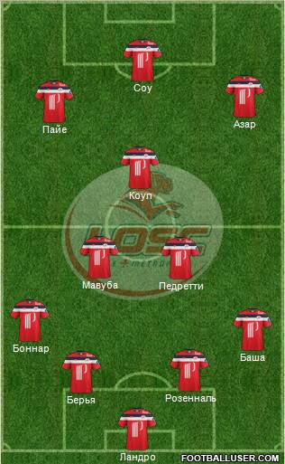 LOSC Lille Métropole Formation 2012