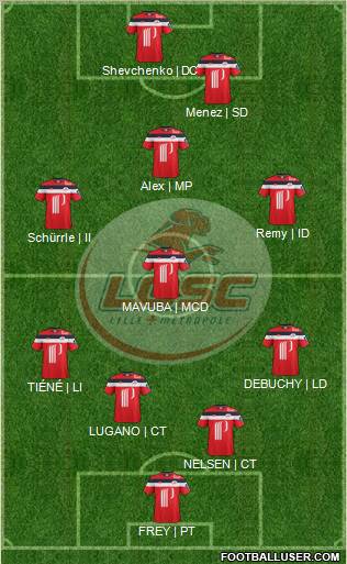 LOSC Lille Métropole Formation 2012
