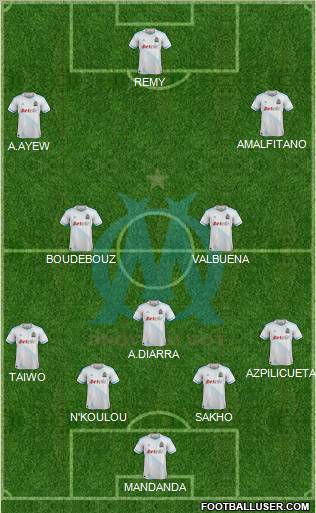 Olympique de Marseille Formation 2012