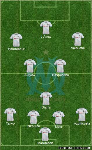 Olympique de Marseille Formation 2012