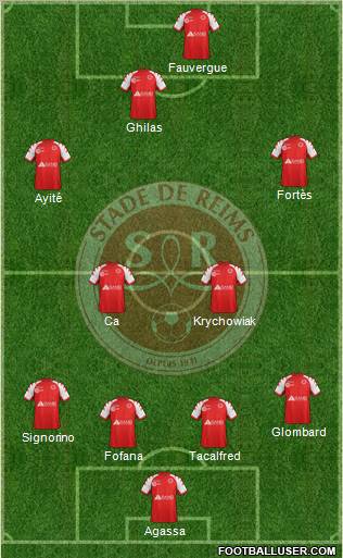 Stade de Reims Formation 2012