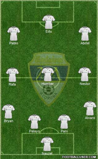 Montañeros C.F. B.G. Formation 2012