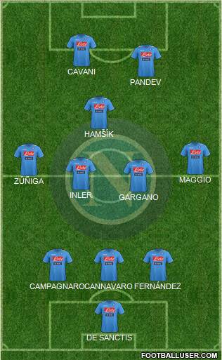 Napoli Formation 2012