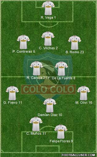 CSD Colo Colo Formation 2012