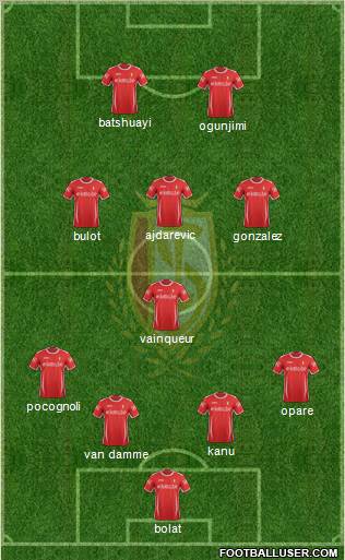 R Standard de Liège Formation 2012