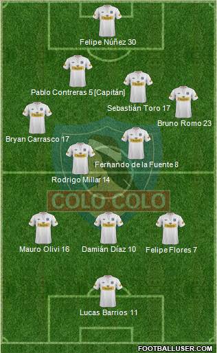 CSD Colo Colo Formation 2012