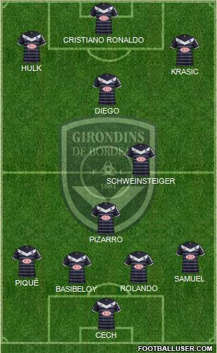 FC Girondins de Bordeaux Formation 2012
