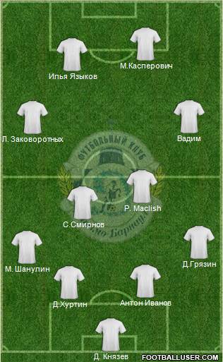 Dinamo Barnaul Formation 2012