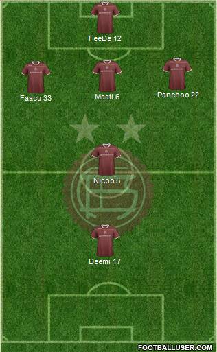 Lanús Formation 2012