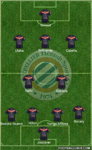 Montpellier Hérault Sport Club Formation 2012