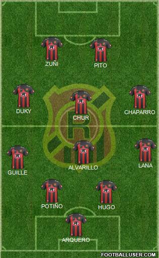 CD Rangers Formation 2012