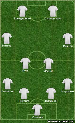 Euro 2012 Team Formation 2012
