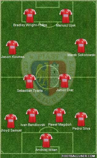 Piast Gliwice Formation 2012