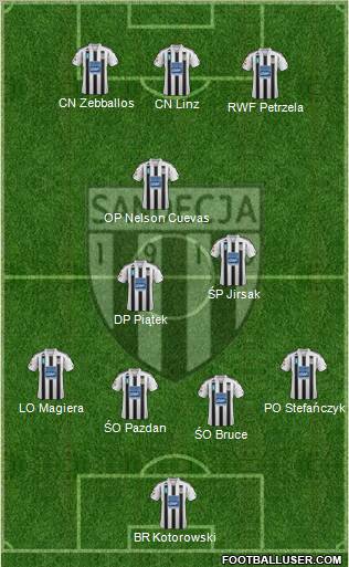Sandecja Nowy Sacz Formation 2012