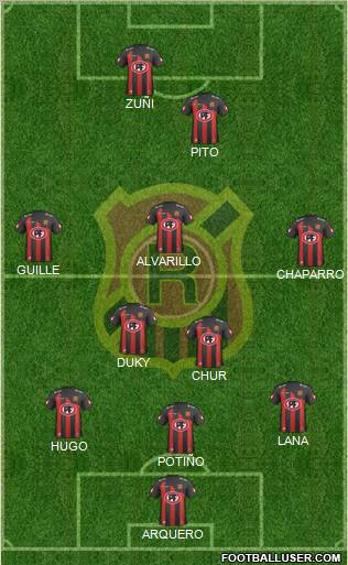 CD Rangers Formation 2012