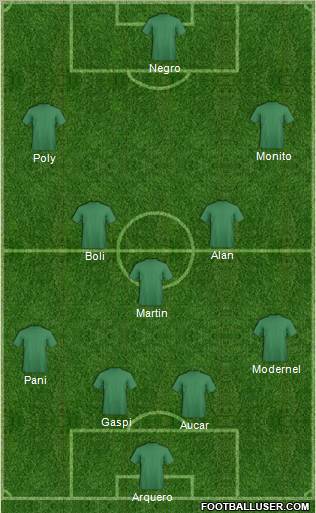 Pro Evolution Soccer Team Formation 2012