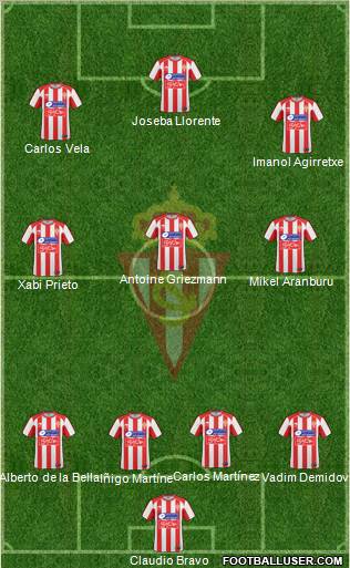 Real Sporting S.A.D. B Formation 2012
