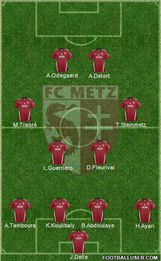 Football Club de Metz Formation 2012