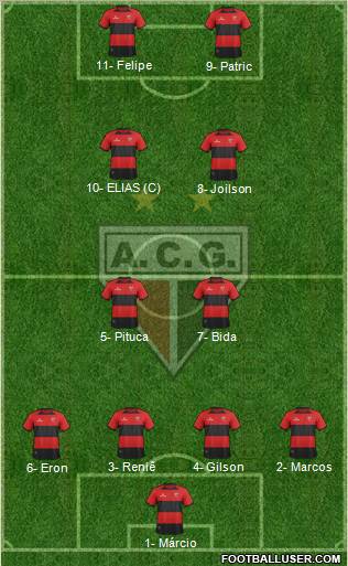 Atlético C Goianiense Formation 2012