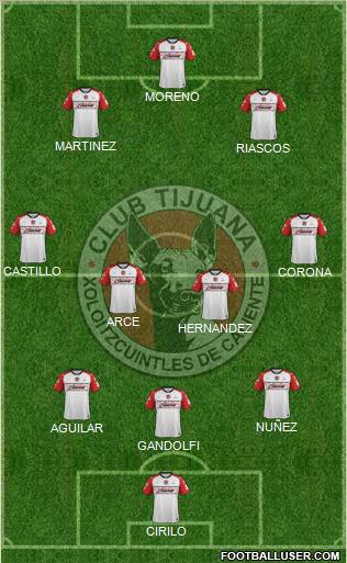 Xoloitzcuintles de Tijuana Formation 2012