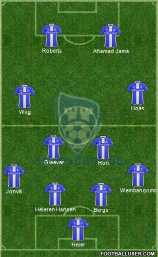 Sarpsborg 08 Fotballforening Formation 2012