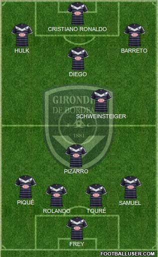 FC Girondins de Bordeaux Formation 2012