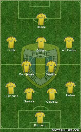 SC FC Petrolul Ploiesti Formation 2012