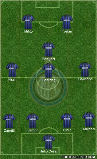 F.C. Internazionale Formation 2012