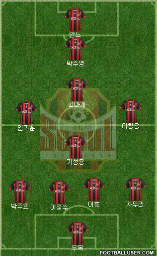 FC Seoul Formation 2012