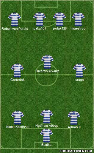 Queens Park Rangers Formation 2012
