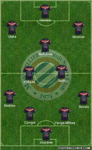Montpellier Hérault Sport Club Formation 2012