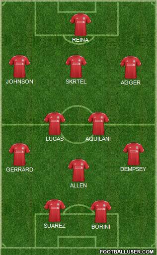 Liverpool Formation 2012