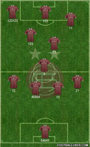 Lanús Formation 2012