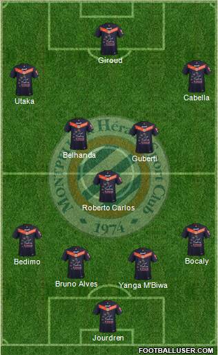 Montpellier Hérault Sport Club Formation 2012
