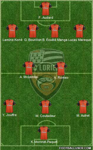 FC Lorient Bretagne Sud Formation 2012