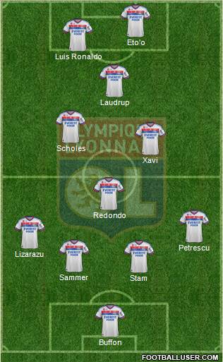 Olympique Lyonnais Formation 2012