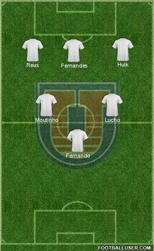 C Universitario San Francisco Xavier Formation 2012