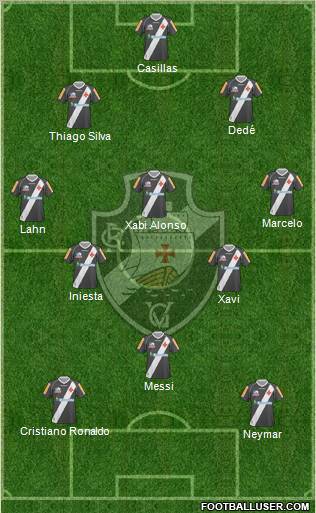 CR Vasco da Gama Formation 2012