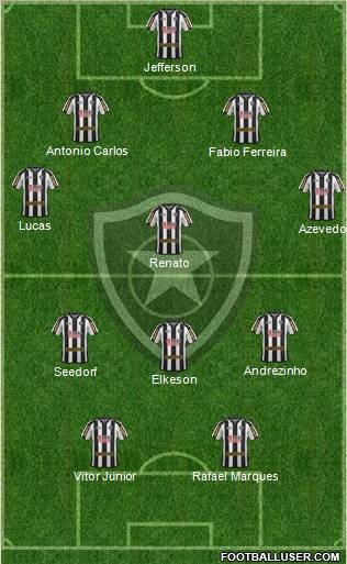 Botafogo FR Formation 2012