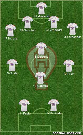 Huracán Formation 2012
