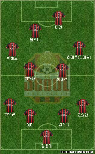 FC Seoul Formation 2012