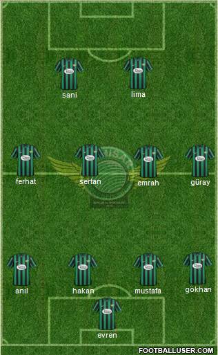 Akhisar Belediye ve Gençlik Formation 2012